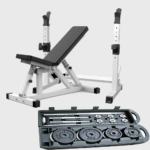 bench+rack+dumbell set